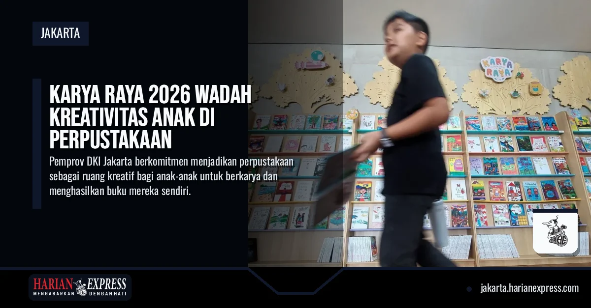 Karya Raya 2026 Wadah Kreativitas Anak di Perpustakaan