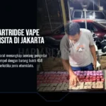 Ratusan Cartridge Vape Narkoba Disita di Jakarta Utara