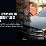 Pengemudi Tewas dalam Tabrakan Beruntun di Kembangan