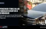 Pengemudi Tewas dalam Tabrakan Beruntun di Kembangan