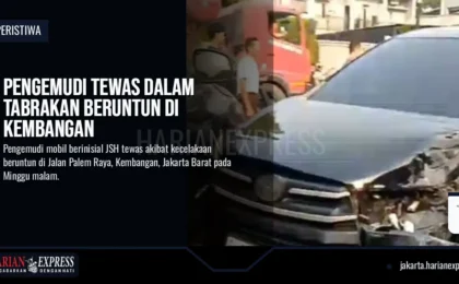 Pengemudi Tewas dalam Tabrakan Beruntun di Kembangan Pengemudi Tewas dalam Tabrakan Beruntun di Kembangan
