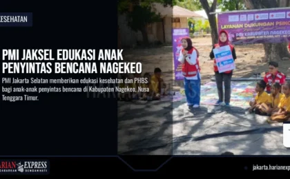 PMI Jaksel Edukasi Anak Penyintas Bencana Nagekeo
