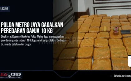 Polda Metro Jaya Gagalkan Peredaran Ganja 10 Kg Polda Metro Jaya Gagalkan Peredaran Ganja 10 Kg