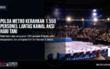 Polda Metro Kerahkan 1.550 Personel Lantas Kawal Aksi Hari Tani