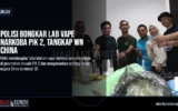 Polisi Bongkar Lab Vape Narkoba PIK 2, Tangkap WN China