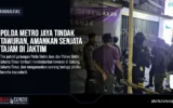 Polda Metro Jaya Tindak Tawuran, Amankan Senjata Tajam di Jaktim