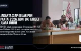 Jakarta Siap Gelar PON Pantai 2026, KONI DKI Target Juara Umum