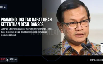 Pramono: DKI Tak Dapat Ubah Ketentuan Desil Bansos
