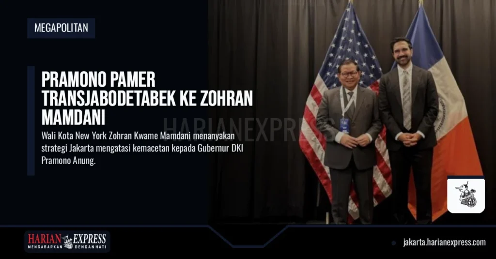 Pramono Pamer Transjabodetabek ke Zohran Mamdani