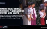 Pramono Anung Tekankan Pentingnya Pendidikan untuk Generasi Muda Jakarta