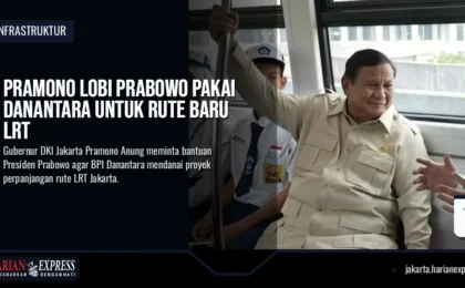 Pramono Lobi Prabowo Pakai Danantara untuk Rute Baru LRT