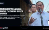 Pramono Pastikan Harga Pangan Tak Ganggu Inflasi Jakarta