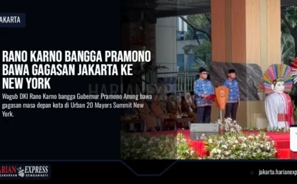Rano Karno Bangga Pramono Bawa Gagasan Jakarta ke New York Rano Karno Bangga Pramono Bawa Gagasan Jakarta ke New York