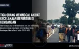 Tiga Orang Meninggal Akibat Kecelakaan Beruntun di Kembangan