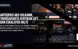 Antisipasi Abu Vulkanik, Transjakarta Hentikan Lift dan Eskalator Halte