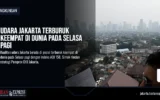 Udara Jakarta Terburuk Keempat di Dunia pada Selasa Pagi