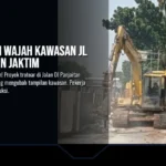 Perubahan Wajah Kawasan Jl DI Panjaitan Jaktim