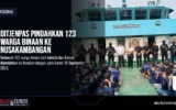 Ditjenpas Pindahkan 123 Warga Binaan ke Nusakambangan