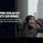 Warga Respons Usulan CFD Jakarta Sabtu dan Minggu