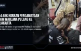 4 ABK Korban Penganiayaan KM Maulana Pulang ke Jakarta