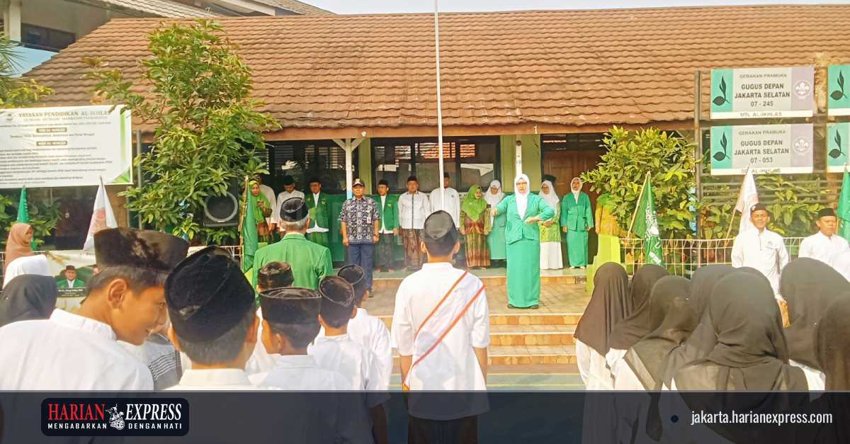 MWC NU Kebayoran Lama Gelar Apel Hari Santri 2026, Teguhkan Peran Santri untuk Bangsa