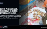 Cerita Pedagang soal Penertiban Berujung Kericuhan di Jaksel