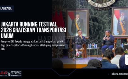Jakarta Running Festival 2026 Gratiskan Transportasi Umum