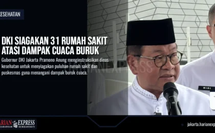 DKI Siagakan 31 Rumah Sakit Atasi Dampak Cuaca Buruk