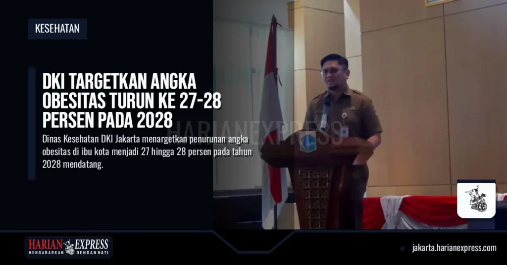 DKI Targetkan Angka Obesitas Turun ke 27-28 Persen pada 2028