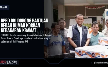 DPRD DKI Dorong Bantuan Bedah Rumah Korban Kebakaran Kramat