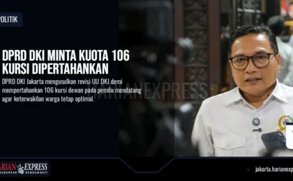 DPRD DKI Minta Kuota 106 Kursi Dipertahankan