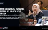 DPRD Dukung Dana Cadangan Daerah DKI Jakarta Rp5,6 Triliun