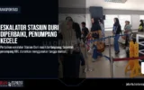 Eskalator Stasiun Duri Diperbaiki, Penumpang Kecele