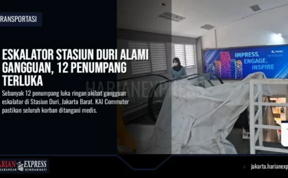 Eskalator Stasiun Duri Alami Gangguan, 12 Penumpang Terluka