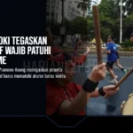 Gubernur DKI Tegaskan Peserta JRF Wajib Patuhi Cut-Off Time