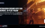 Kebakaran Gudang Kayu dan Bengkel di Pluit Padam
