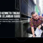 Hardiyanto Kenneth Tinjau Saluran Air Jelambar Baru