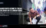 Hardiyanto Kenneth Tinjau Saluran Air Jelambar Baru