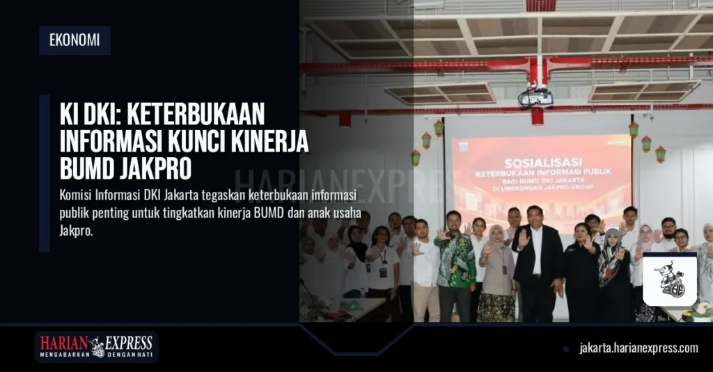 KI DKI: Keterbukaan Informasi Kunci Kinerja BUMD Jakpro