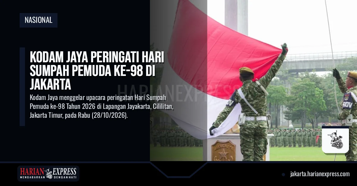 Kodam Jaya Peringati Hari Sumpah Pemuda ke-98 di Jakarta