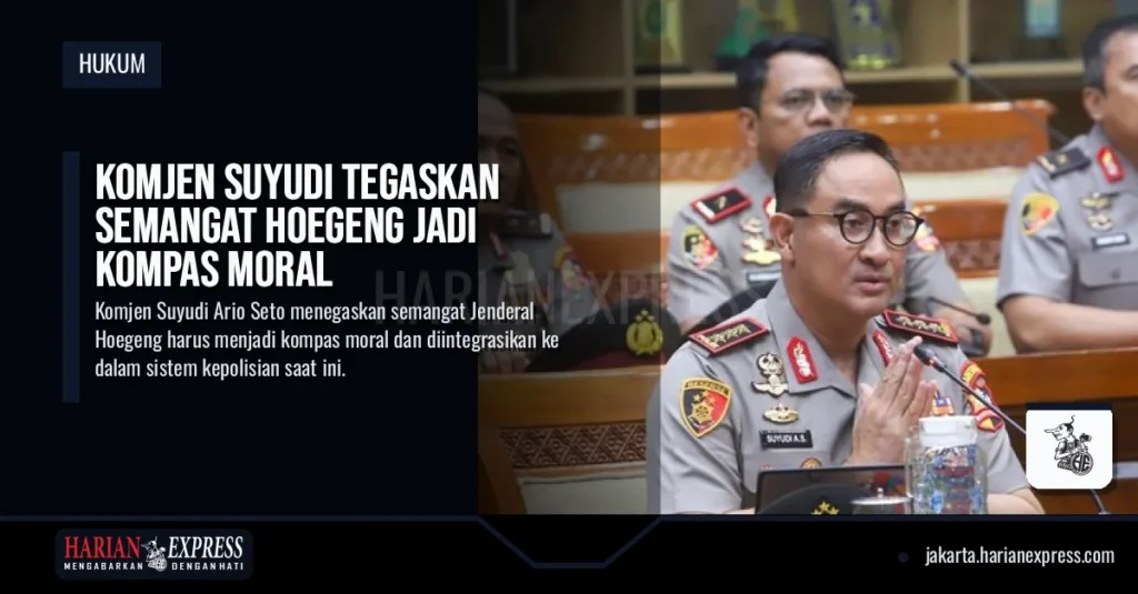 Komjen Suyudi Tegaskan Semangat Hoegeng Jadi Kompas Moral
