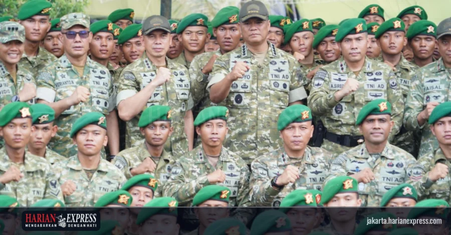 Kasad dan Pangdam Jaya Cek Kesiapan Yonif TP 204 & 205 Cikopomanyak Jasinga