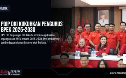 PDIP DKI Kukuhkan Pengurus BPEK 2025-2030