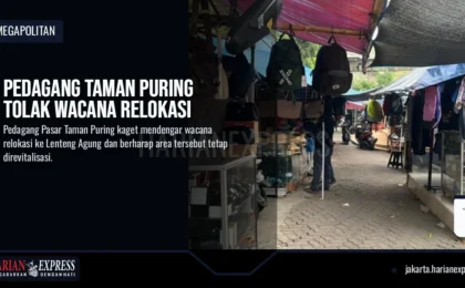 Pedagang Taman Puring Tolak Wacana Relokasi Pedagang Taman Puring Tolak Wacana Relokasi