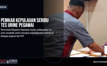 Pemkab Kepulauan Seribu Tes Urine Pegawai