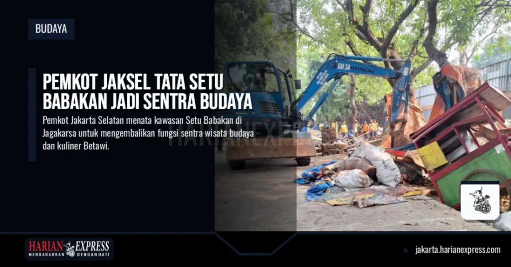 Pemkot Jaksel Tata Setu Babakan Jadi Sentra Budaya