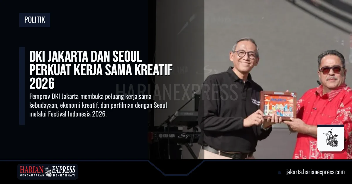 DKI Jakarta dan Seoul Perkuat Kerja Sama Kreatif 2026