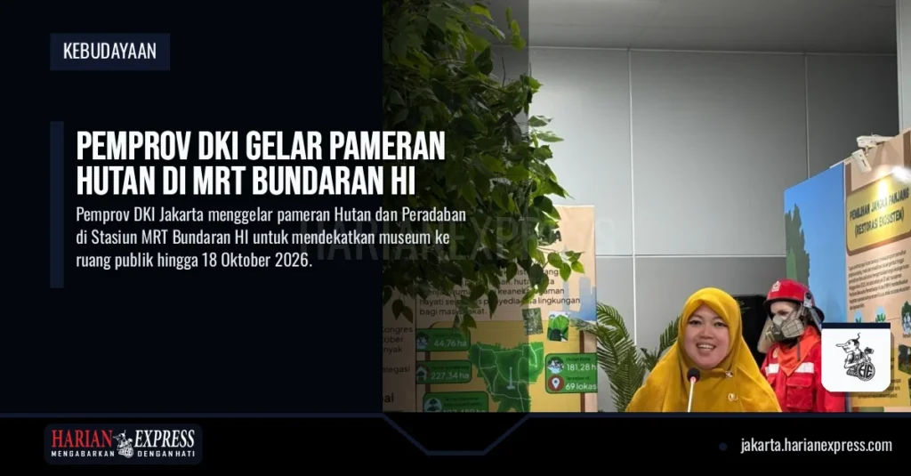 Pemprov DKI Gelar Pameran Hutan di MRT Bundaran HI