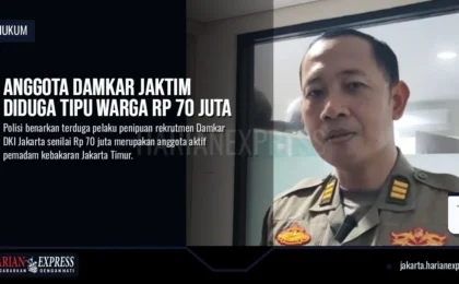 Anggota Damkar Jaktim Diduga Tipu Warga Rp 70 Juta