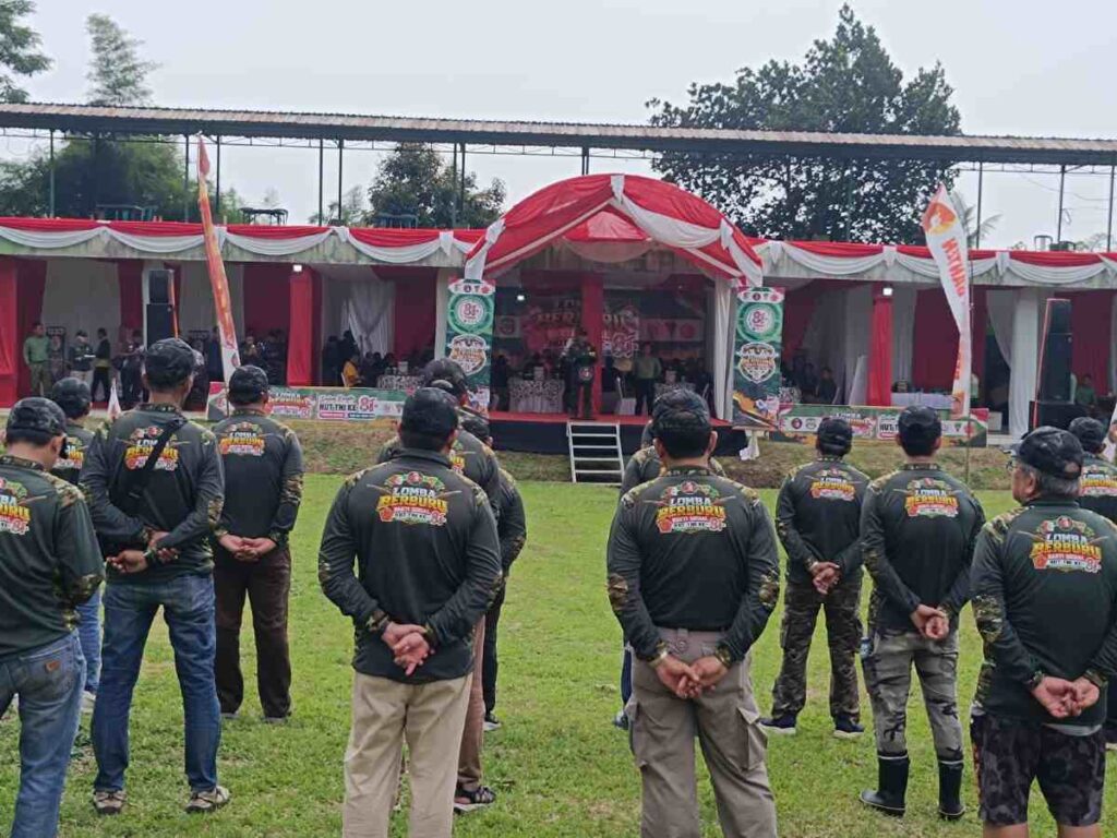 Perbakin Banten dan Yonif 320 Gelar Lomba Berburu dan Baksos